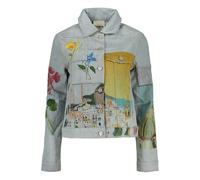 Desigual Azzurro Cotton Women Jacket - S