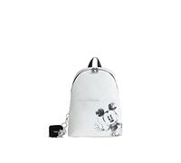 Desigual Back_Mickey Mombasa, Zaino Medio Donna, Bianco, Einheitsgröße