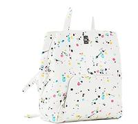 Desigual, BACK_NEON ART_SUMY MINI 1001 RAW Donna, bianco, taglia unica