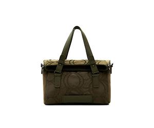 Desigual, Bag_BUBBLES_LOVERTY 2.0 4092 KAKI Donna, verde, taglia unica