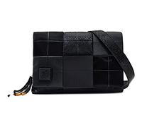 Desigual, Bag_DAMAS_DORTMUND Flap 2000 BLACK Donna, Nero, taglia unica