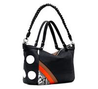 Desigual, BAG_TANGO LIBIA 2000 BLACK Donna, Nero