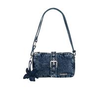 Desigual, ,Bags ,Donna ,Blu ,ONE SIZE Borsa a mano con tracolla e chiusura a zip