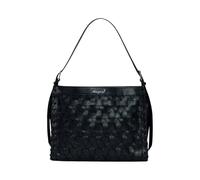 Desigual, ,Bags ,Donna ,Nero ,ONE SIZE Borsa a tracolla media in similpelle intrecciata
