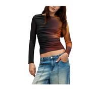 Desigual - Berlin Maglia a Maniche Lunghe - - Tops - Donna - Multicolore - L