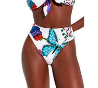 Desigual Biki_Alana I Parte Superiore del Bikini, Bianco, S Donna