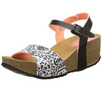 Desigual Bio7 Save Queen, Scarpe col Tacco con Cinturino a T Donna, Nero (Black 2000), 40 EU