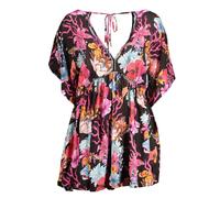 Desigual Black Cotton Dress - XL