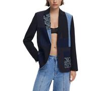 Desigual Black Polyester Blazer - IT40|S