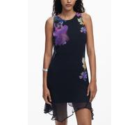 Desigual Black Polyester Women Dress - S
