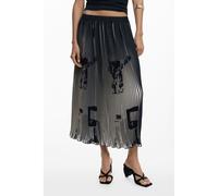 Desigual Black Polyester Women Skirt - XL