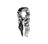 Desigual Black Viscose Scarf - One Size