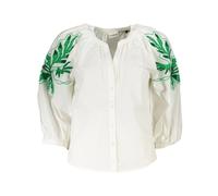 Desigual, ,Blouses & Shirts ,Donna ,Bianco ,M Camicia a maniche 3/4