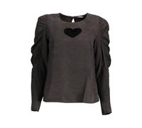 Desigual Black Lyocell Women Shirt - S