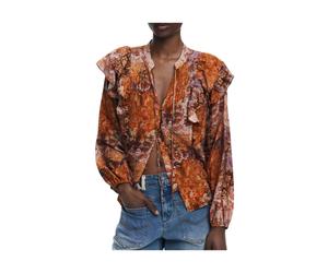 Desigual, ,Blouses & Shirts ,Donna ,Multicolore ,L Viscose Shirt