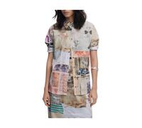 Desigual, ,Blouses & Shirts ,Donna ,Multicolore ,S Camicia a maniche lunghe PhotoPostal