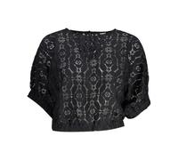 Desigual, ,Blouses & Shirts ,Donna ,Nero ,M Blusa Nera da Donna con Maniche a Pipistrello