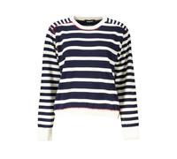 Desigual Blue Cotton Sweater - XL