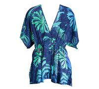 Desigual Blue Cotton Women Dress - XXL
