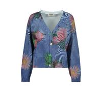 Desigual Blue Cotton Womens Cardigan - XS