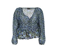 Desigual Blue Polyester Women Blouse - S