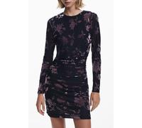 Desigual Blue Polyester Women Dress - S