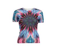 Desigual Blue Viscose Women's T-Shirt - XL