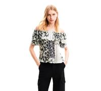 Desigual Bianco Cotton Women T-Shirt - L