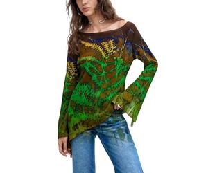 Desigual Blus_Forest_lacro T-Shirt Donna (Pacco da 1)