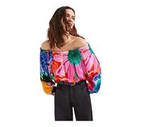 Desigual BLUS_Travis Camicetta, Multicolor, XS da Donna
