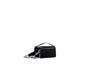 Desigual Bols_Basic Modular Monza, Accessories Nylon Across Body Bag Donna, Nero, Taglia Unica