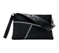 Desigual Bols_grisom Dortmund, Across Body Bag Donna, Nero, Einheitsgröße