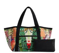 Desigual Urban Beach Merida Shopping Bag Moss