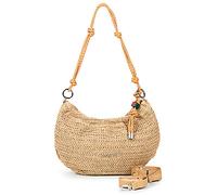 Desigual Borsa a spalla BAG HALF LOGO RAFFIA WAVERLY in Beige Unica