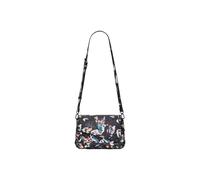 Desigual - Borsa a spalla in cotone stampato con tasca interna - - Bags - Donna - Nero - ONE SIZE