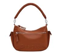 Desigual Borsa a spalla media con vano centrale chiuso con zip, internamente possiede una tasca chiusa con zip. Presenta una tasca sul retro antintrusione chiusa con zip, una tasca frontale ed una tra