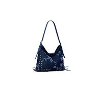 Desigual borsa a tracolla Buxton Kilo Crossbody Bag Denim Raw blu scuro