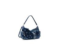 Desigual borsa a tracolla Curio Denim Bag Denim Dark Blue