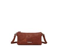 Desigual Borsa a tracolla 'Dejavu Dortmund' marrone / argento Donna Desigual One Size marrone / argento