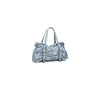 Desigual borsa a tracolla Gathered Denim Shoulder Bag Space Blue celeste