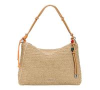 Desigual borsa a tracolla Half Logo Raffia Leiria Bag Natural beige