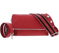 Desigual borsa a tracolla Half Logo Venecia 3.0 Crossbody Bag Carmine rosso