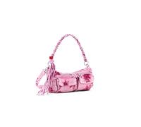 Desigual borsa a tracolla Margaritas Donos Denim Across Body Bag Candy Pink rosa