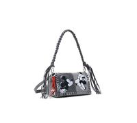 Desigual borsa a tracolla Mickey Kiss Naron Flap Bag Denim Light Grey grigio