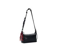 Desigual borsa a tracolla Mickey Lines Huntington Bag Black nero