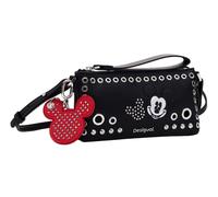 Desigual Mone_Mickey Rock Dortmund, Portafoglio Bi-Fold Donne, Nero, 0