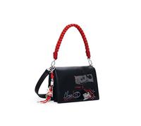Desigual borsa a tracolla Mickey Rock Dortmund Flap Bag Black nero