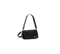 Desigual borsa a tracolla Mirenis Naron Mini Flap Bag Black nero