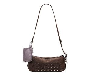 Desigual borsa a tracolla New Patch 1 Crossbody Bag Chocolate marrone scuro