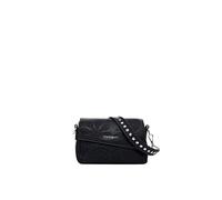Desigual Borsa da donna in poliuretano, Nero, taglia unica